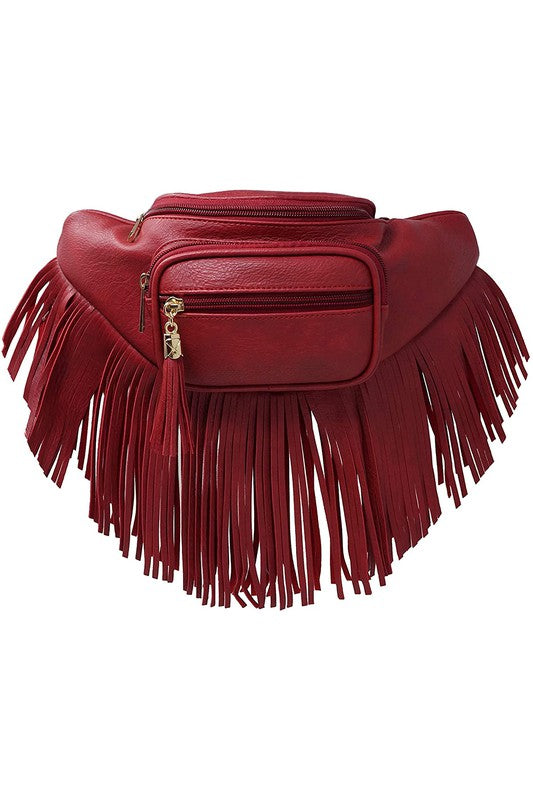 Fringe Fanny Pack Bag