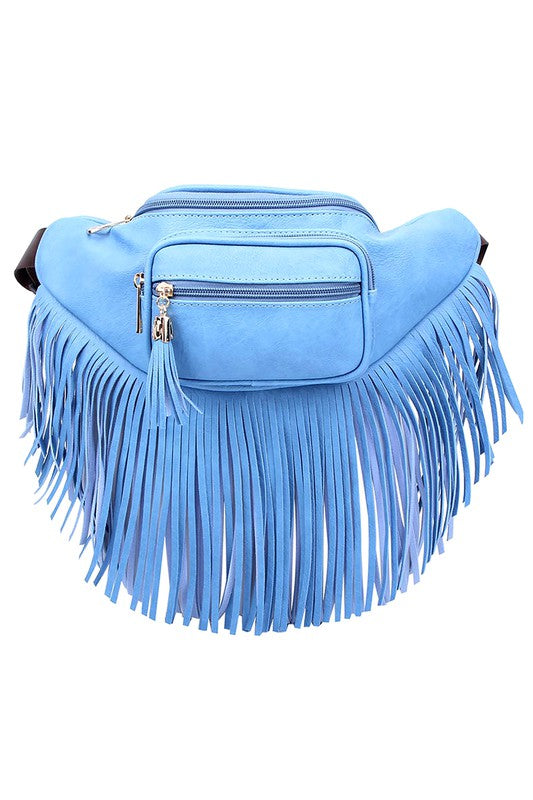 Fringe Fanny Pack Bag