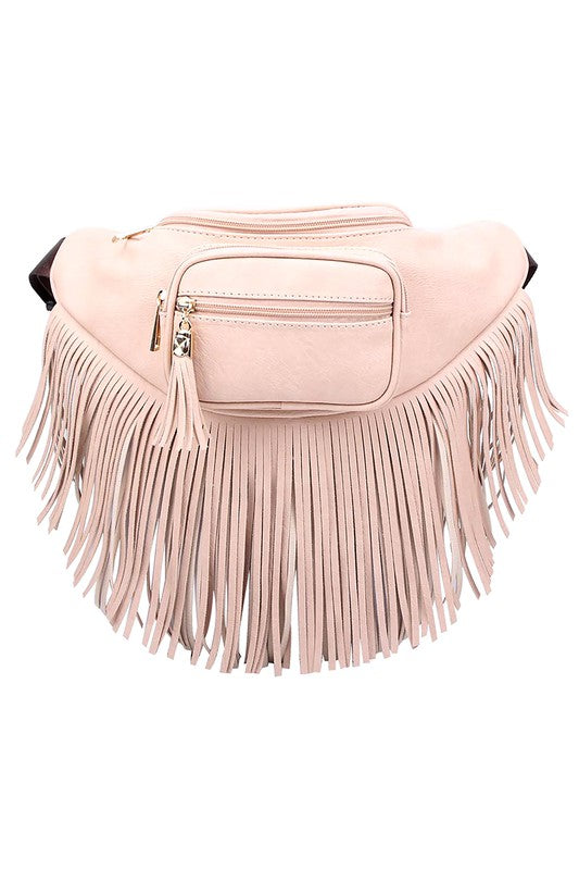 Fringe Fanny Pack Bag