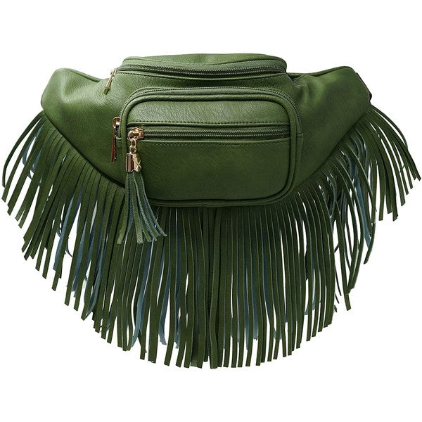 Fringe Fanny Pack Bag