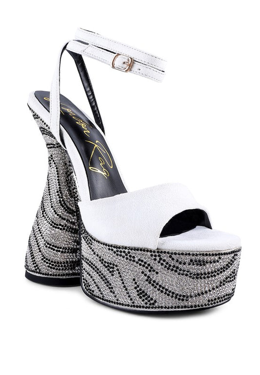Dazzled Diamante Sandals