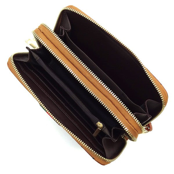 Double Zip Wallet