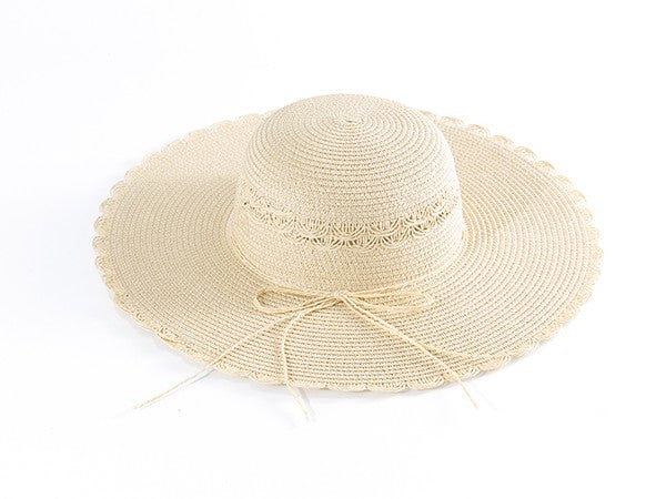 Boho Woven Straw Hat