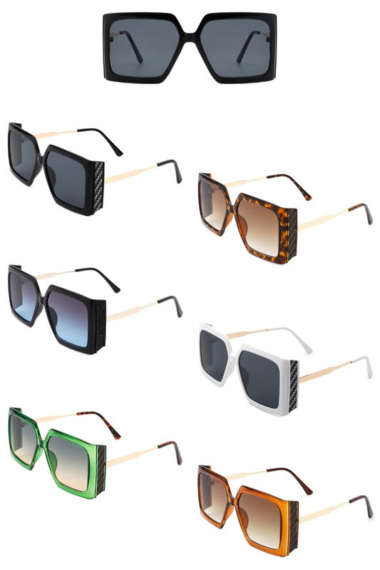 Oversize Retro Sunglasses