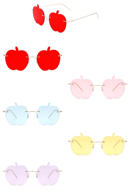 Rimless Apple Sunglasses