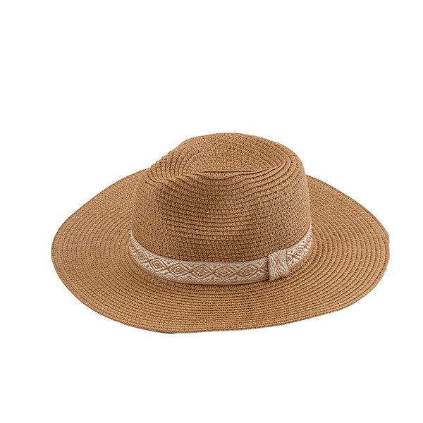Bohemian Band Straw Hat