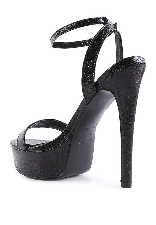 Sweetheart Platform Sandals
