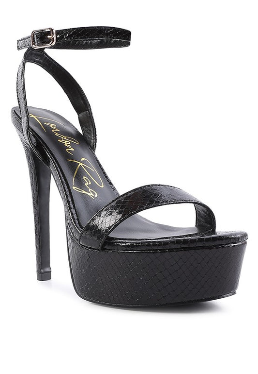 Sweetheart Platform Sandals