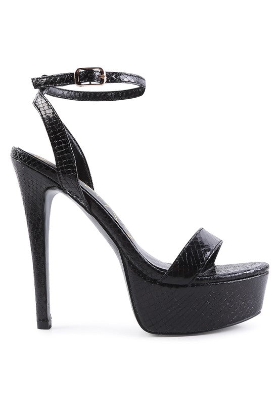 Sweetheart Platform Sandals