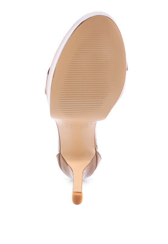High Stiletto Sandals