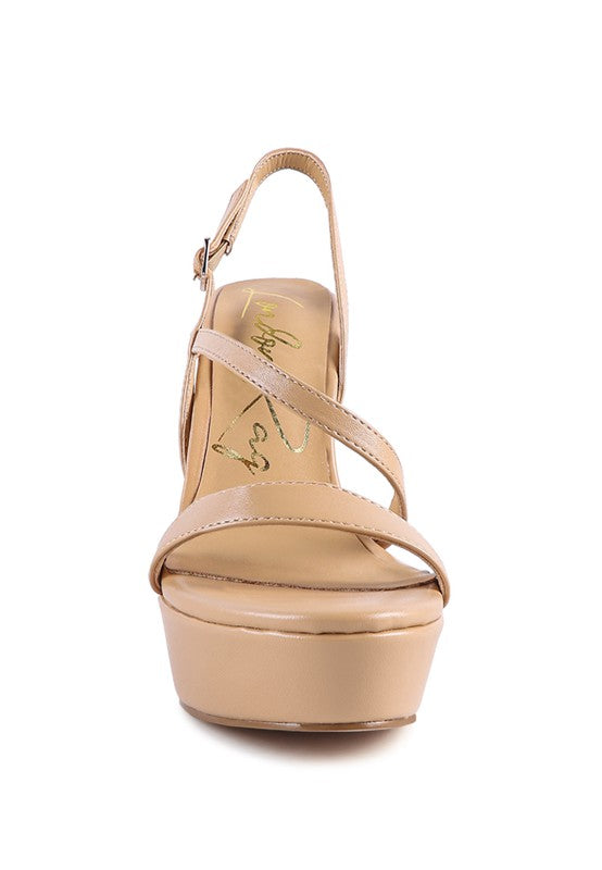 Slingback Block Sandals