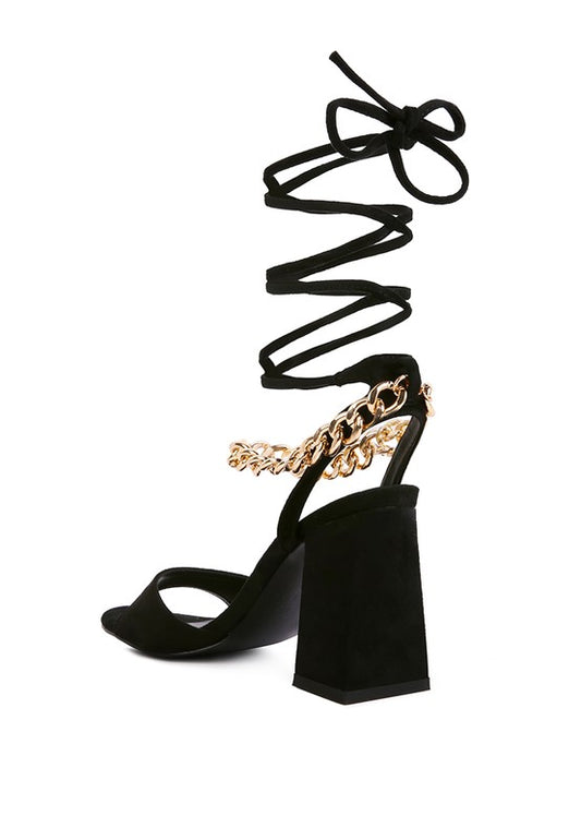 Chain Detail Heels