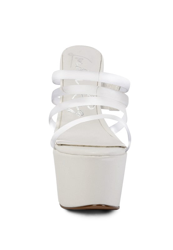 Clear Strap Sandals