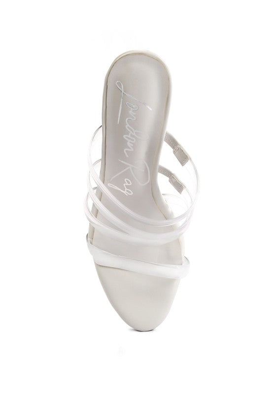 Clear Strap Sandals
