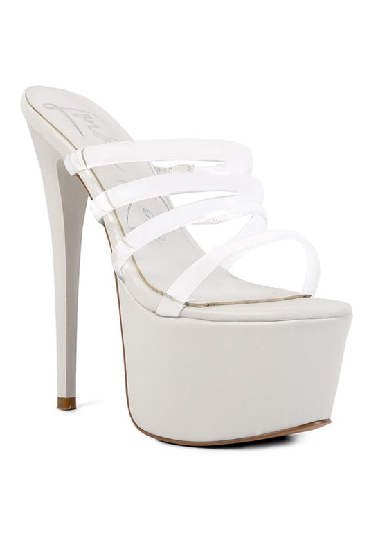 Clear Strap Sandals