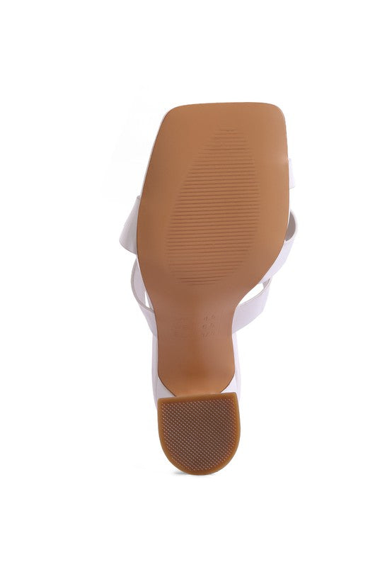 Toe Ring Heeled Sandals