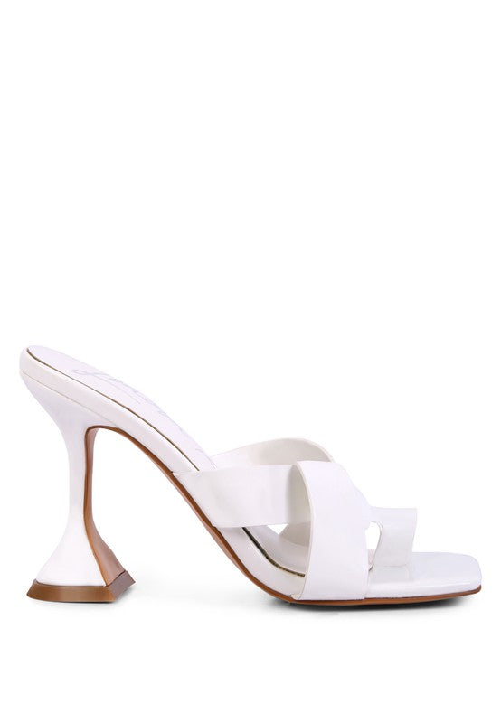 Toe Ring Heeled Sandals