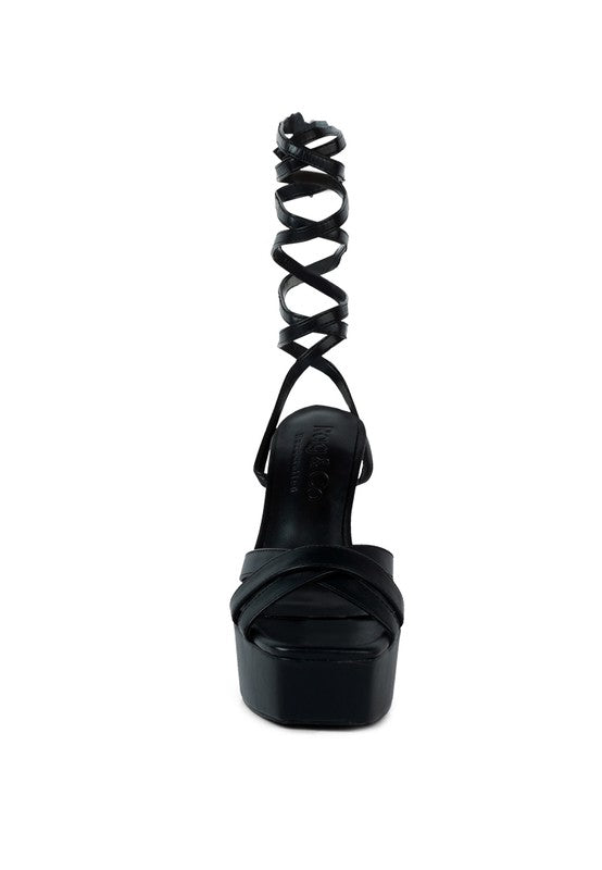 Lace Up Sandals
