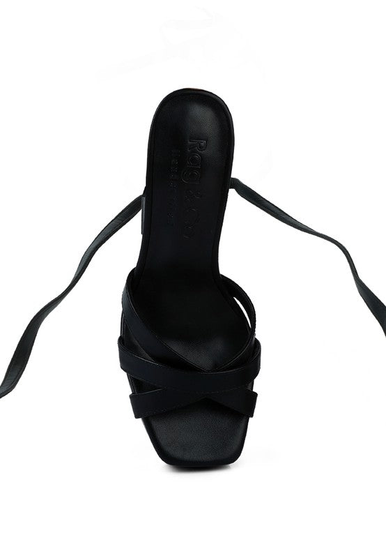 Lace Up Sandals