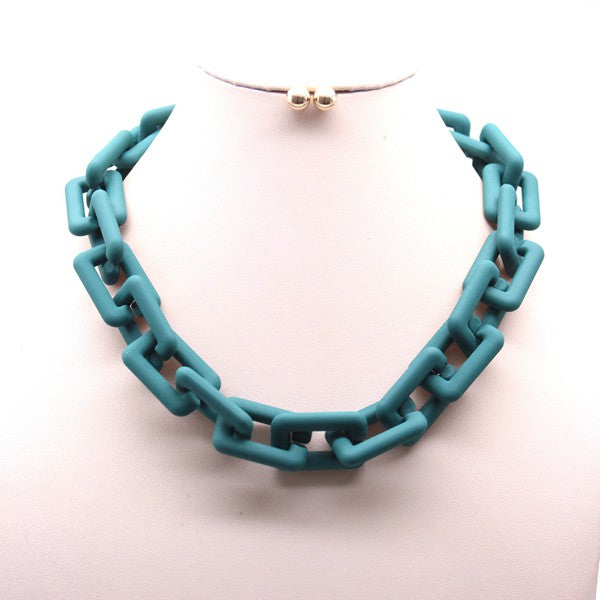 Matte Necklace Set