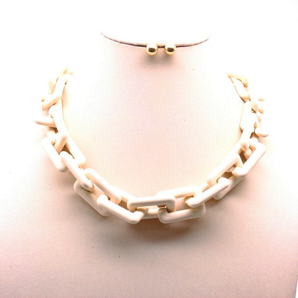 Matte Necklace Set