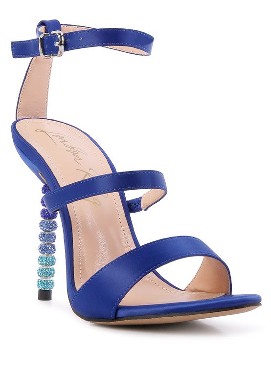 Bead Heel Sandals