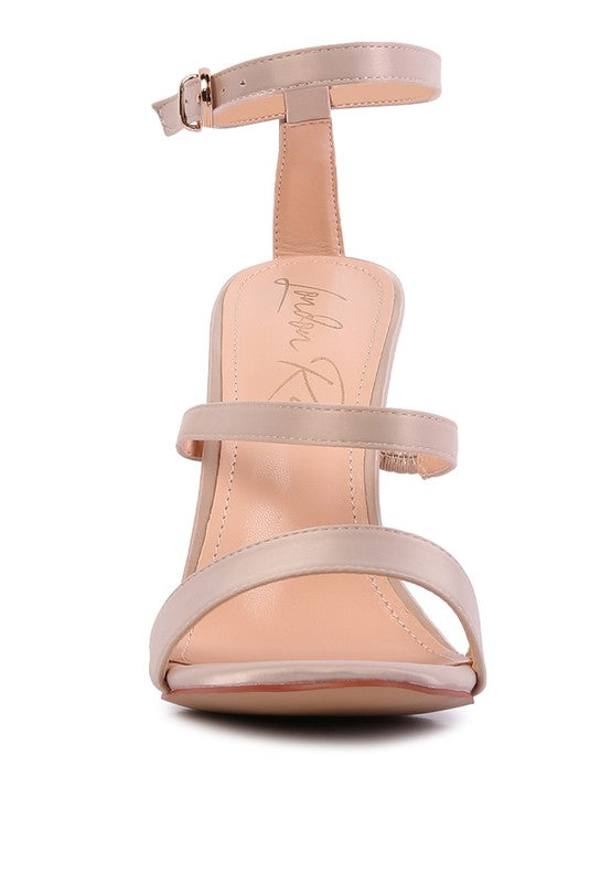 Rhinestone Bead Heels