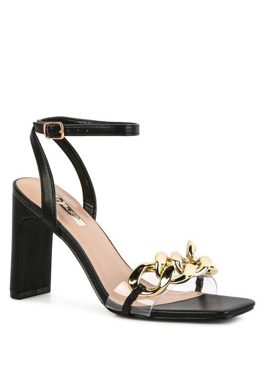Chunky Chain Sandals