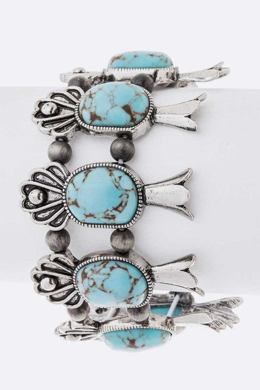 Turquoise Stretch Bracelet