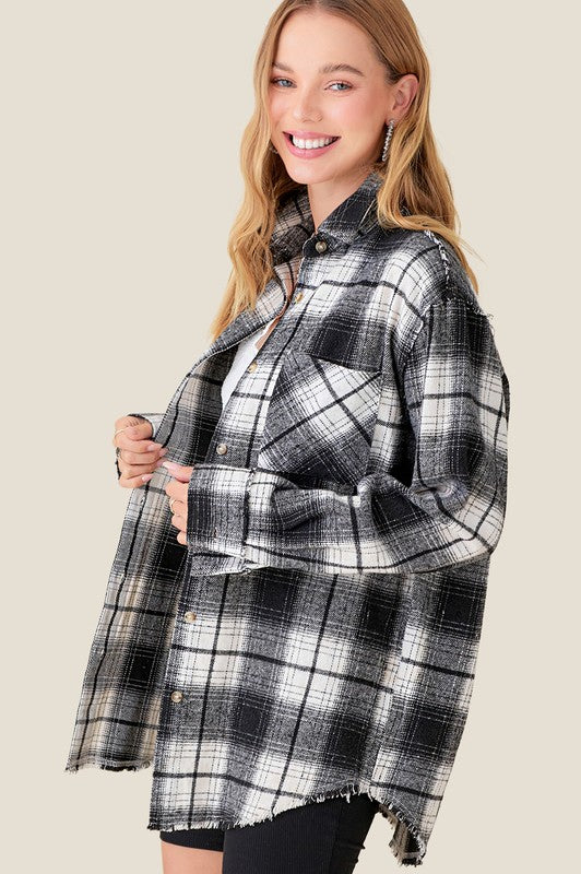Oversize Nova Plaid Shirt