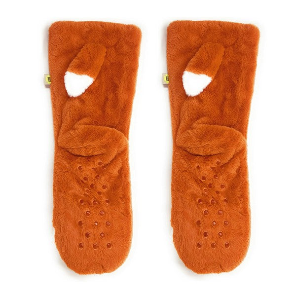 Fox - Fluffy Slipper Socks