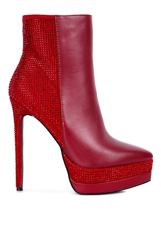 Diamante Ankle Boot