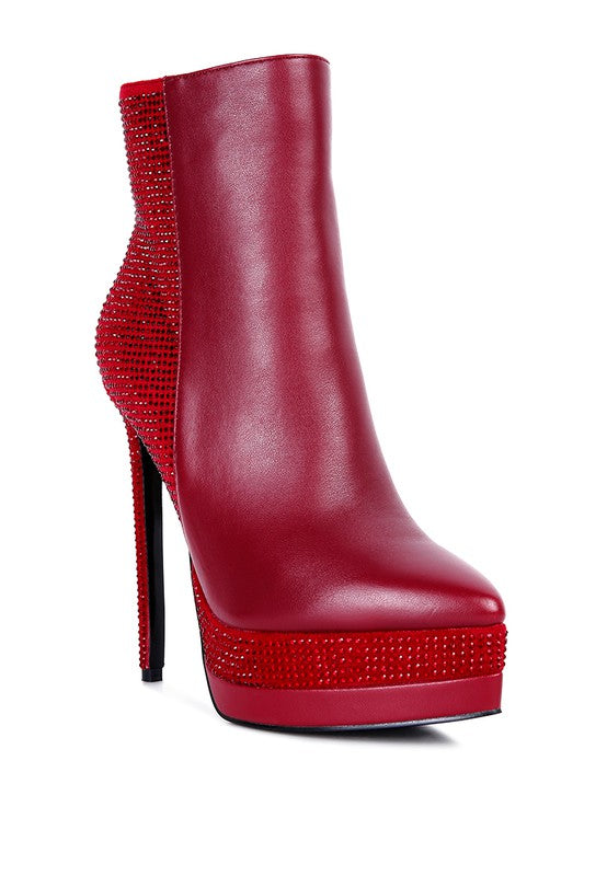 Diamante Ankle Boot