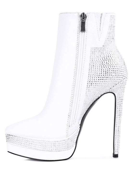 Diamante Ankle Boot