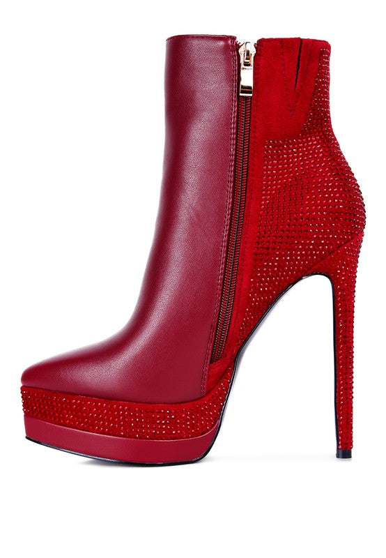 Diamante Ankle Boot