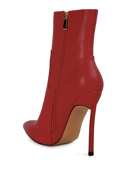 High Heel Ankle Boots