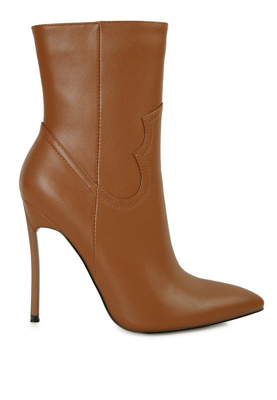 High Heel Ankle Boots