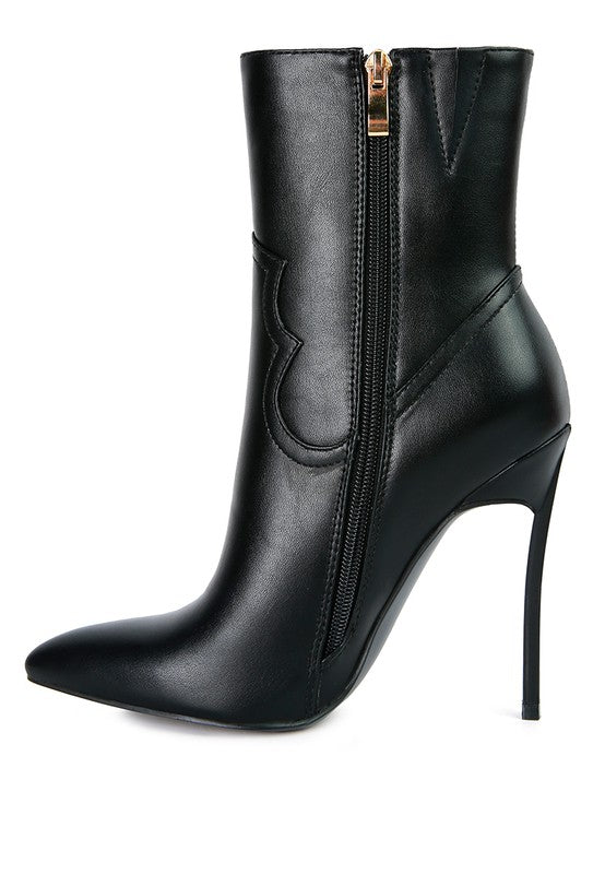 High Heel Ankle Boots