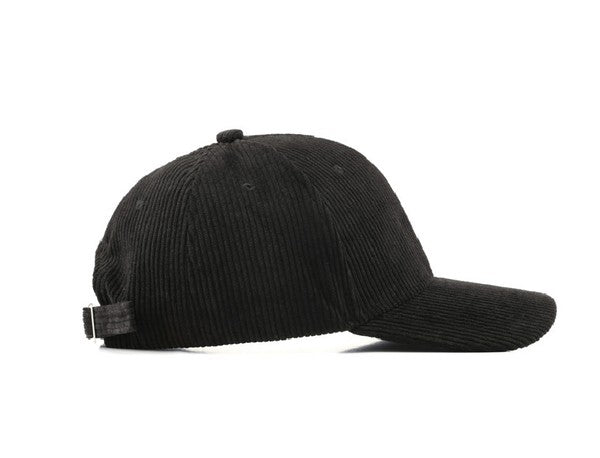 Corduroy Boyfriend Cap