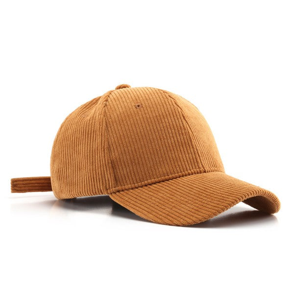 Corduroy Boyfriend Cap