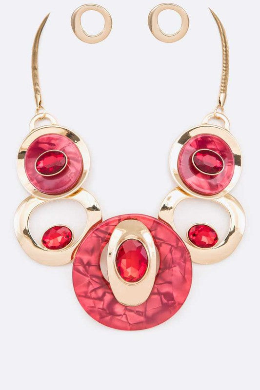 Hoops Necklace Set