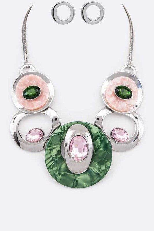 Hoops Necklace Set