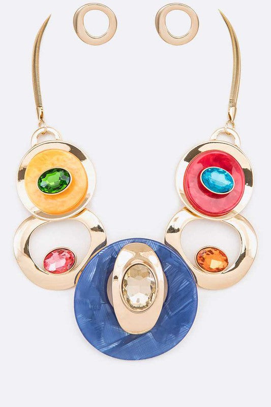 Hoops Necklace Set
