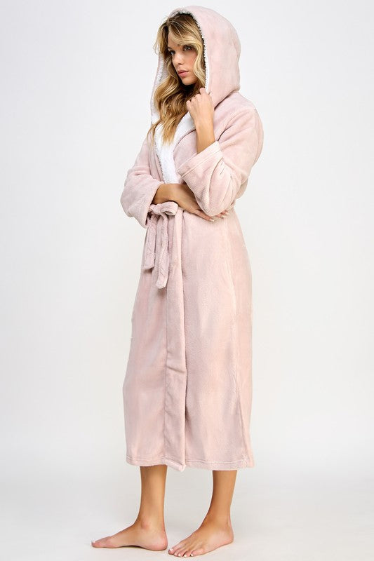 Long-Sleeve Spa Robe