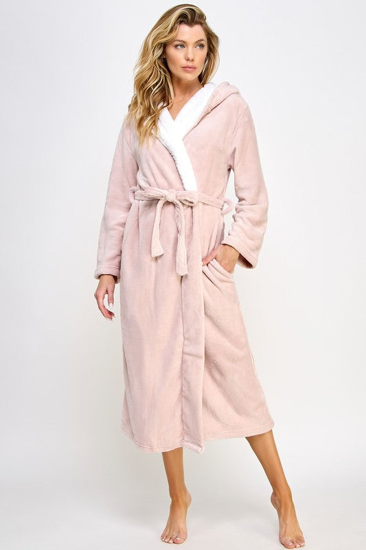 Long-Sleeve Spa Robe