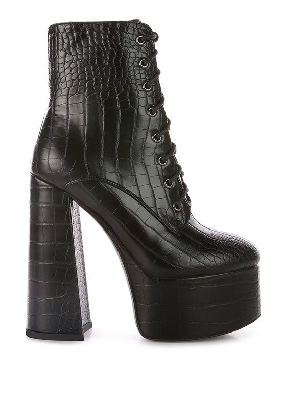 High Block Heel Boots