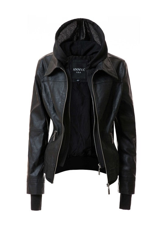 PU Leather Jacket