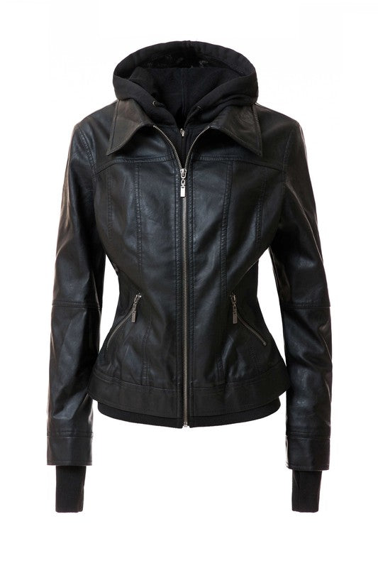 PU Leather Jacket