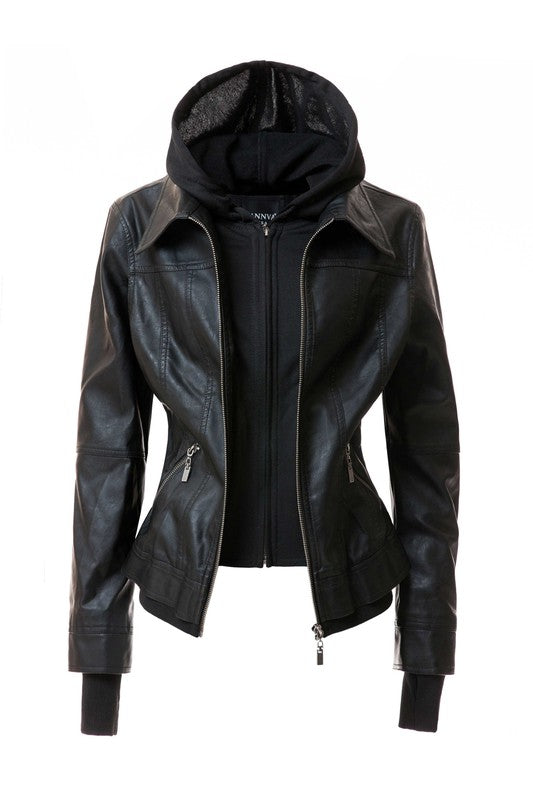 PU Leather Jacket