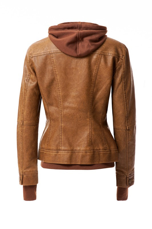 PU Leather Jacket